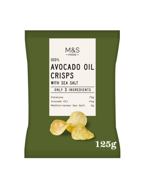 Only 3 Ingredients Avocado Oil Crisps with Mediterranean Sea Salt