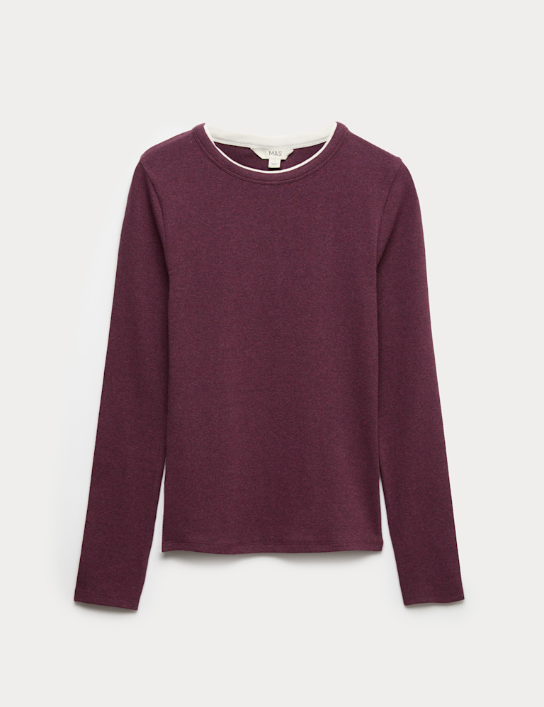 Cotton Rich Double Layer Top