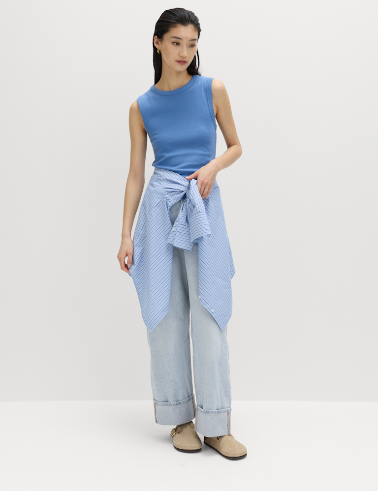 Cotton Rich Premium Slim Fit Tank Top