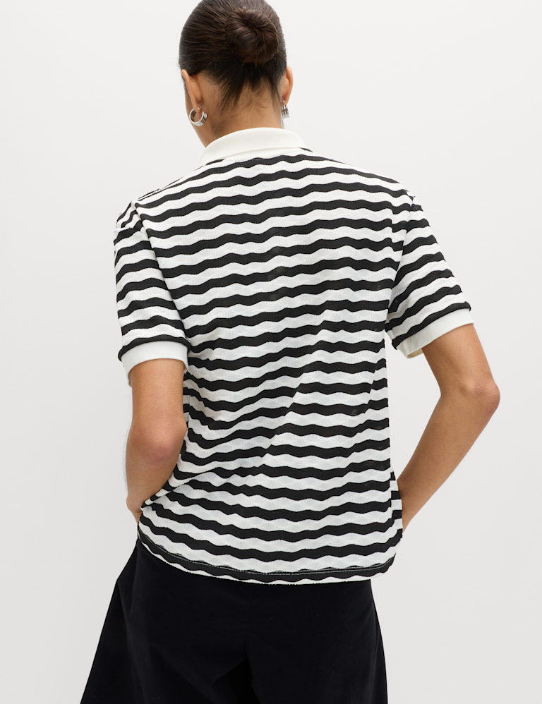 Striped Polo Shirt