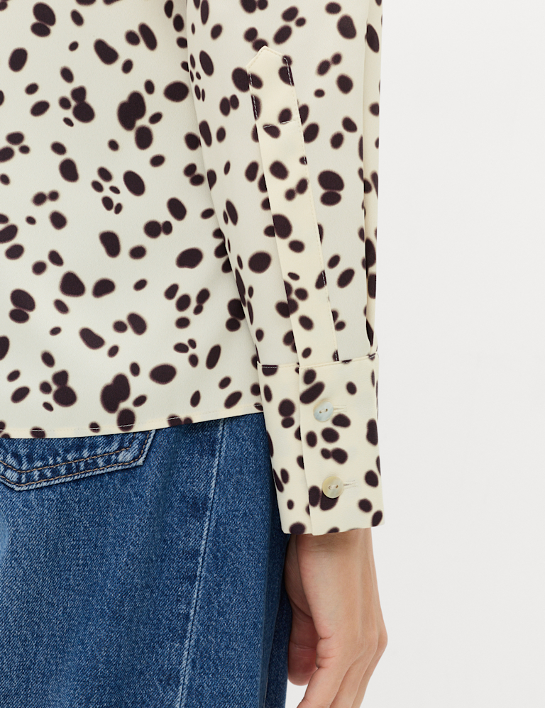 Printed Collared Shirt