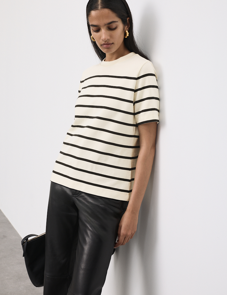 Cotton Rich Striped T-Shirt
