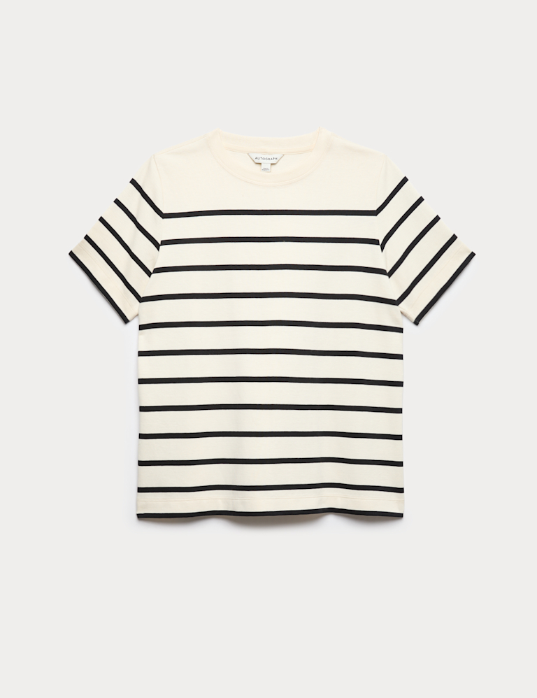 Cotton Rich Striped T-Shirt