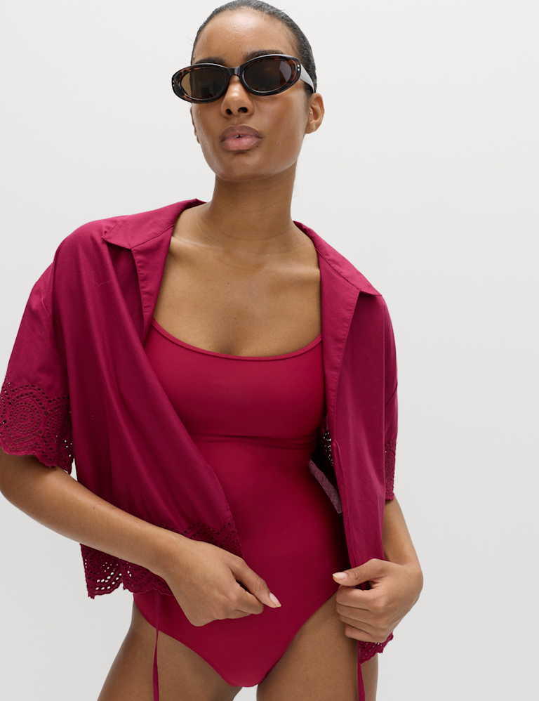 Cami Scoop Neck Swimsuit