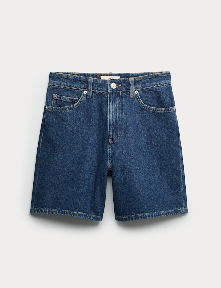 Pure Cotton Denim Classic Shorts