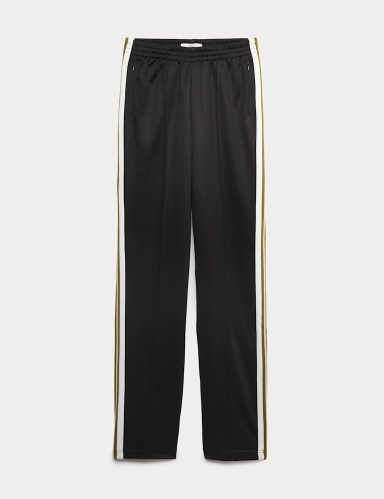 Cotton Rich Retro Side Stripe Joggers