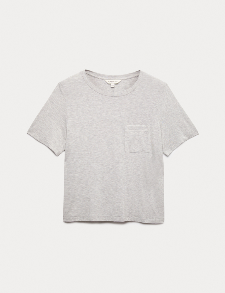 Pocket Detail Pyjama Top