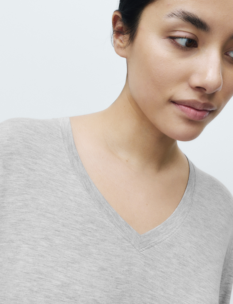 Lace Trim Nightshirt