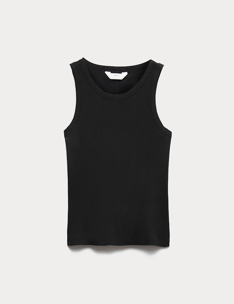 Cotton Modal Ribbed Vest