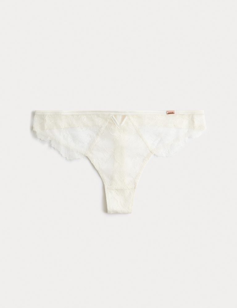 Forget Me Not Lace Thong