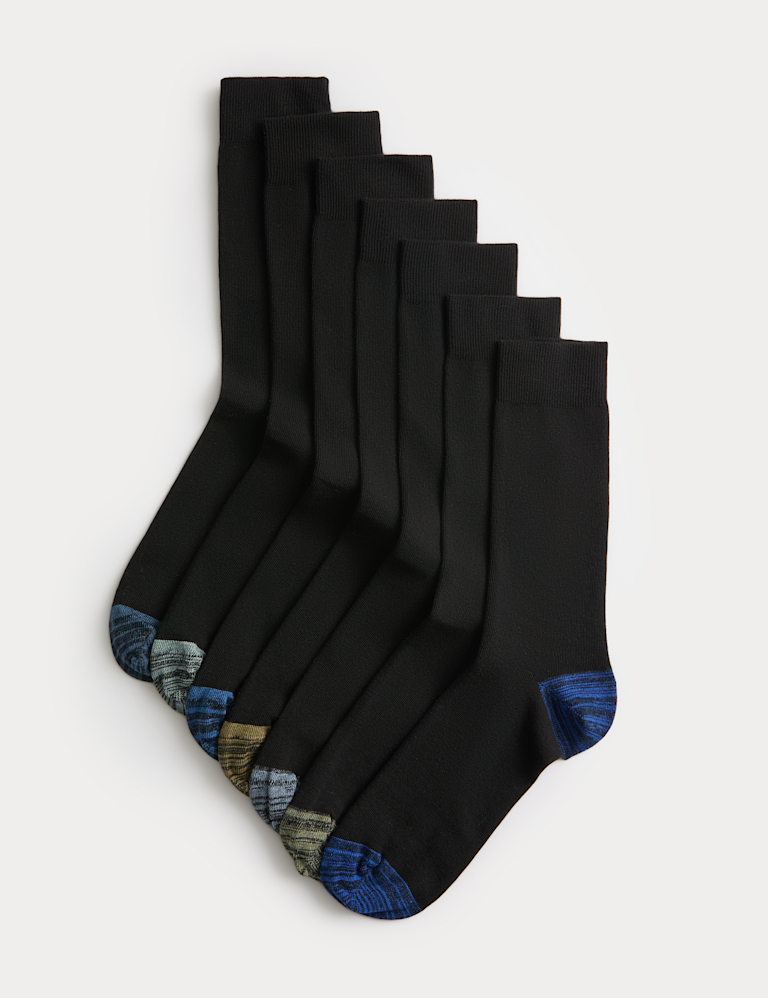 7 Pack Cool & Fresh™ Cotton Rich Socks 7 Pack Cool & Fresh™ Cotton Rich Socks