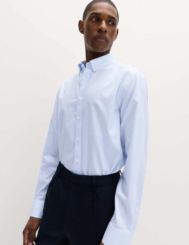 Ultimate Regular Fit Non Iron Check Shirt