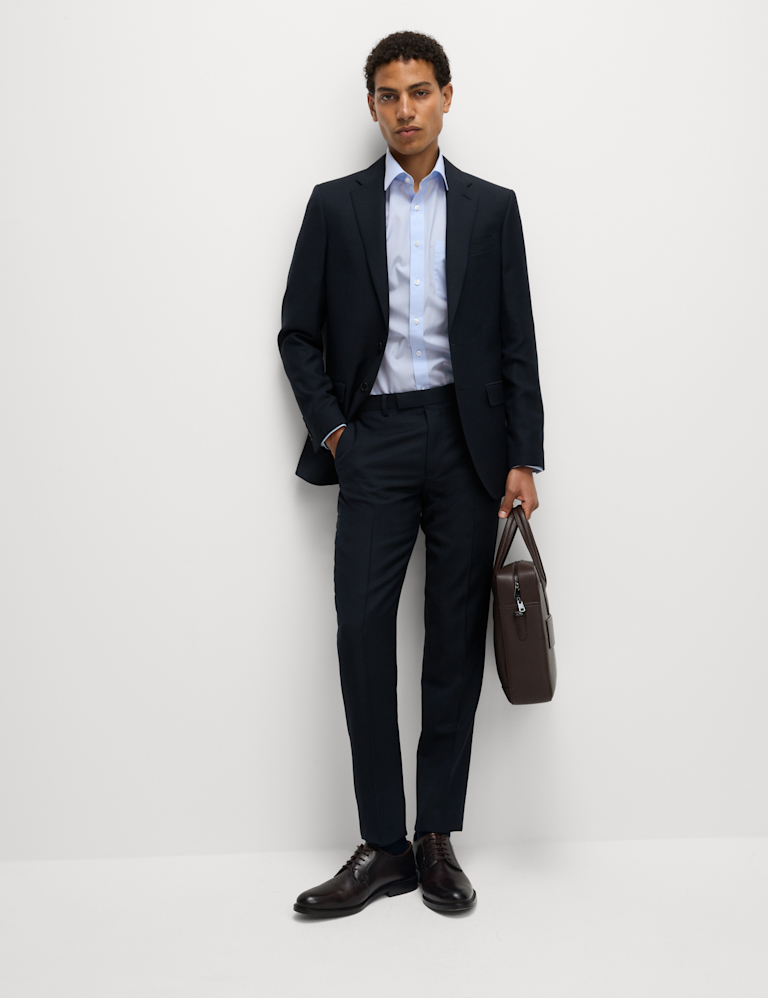 3 Pack Regular Fit Easy Iron Long Sleeve Shirts