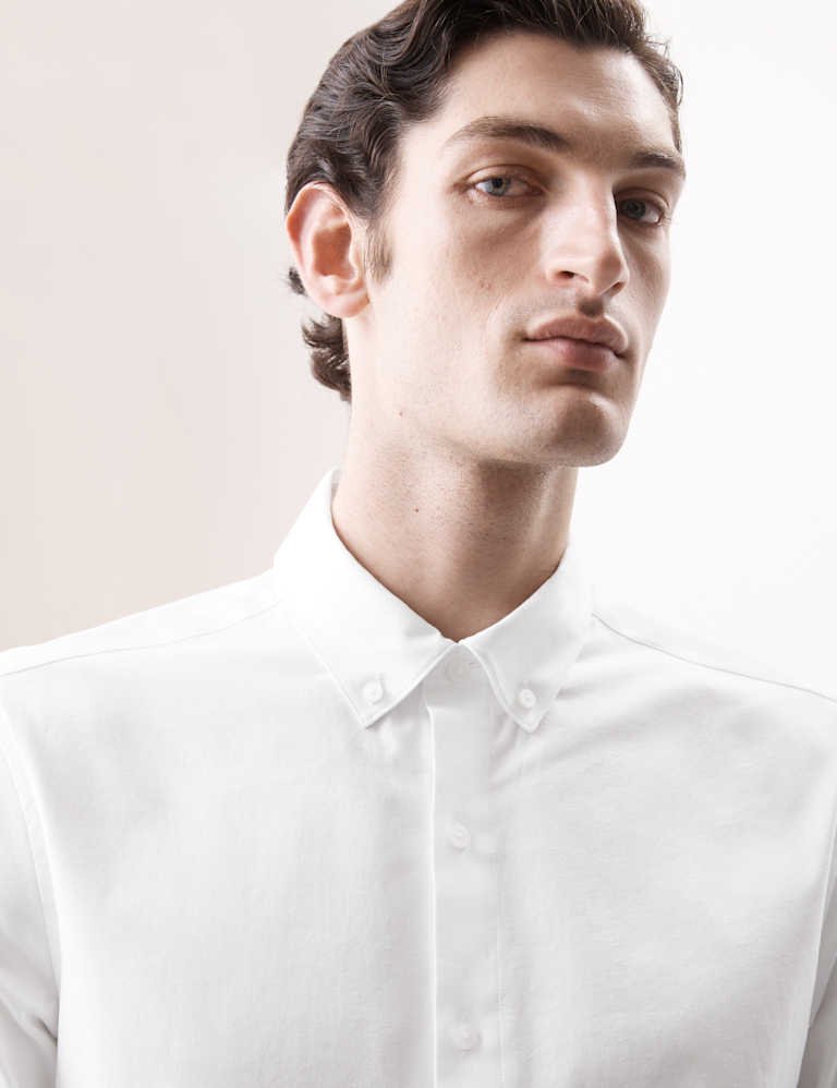 Slim Fit Cotton Stretch 360 Flex™ Shirt