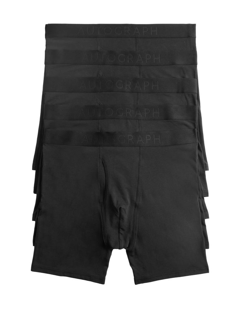 5 Pack Supima® Cotton Modal Longer Length Trunks