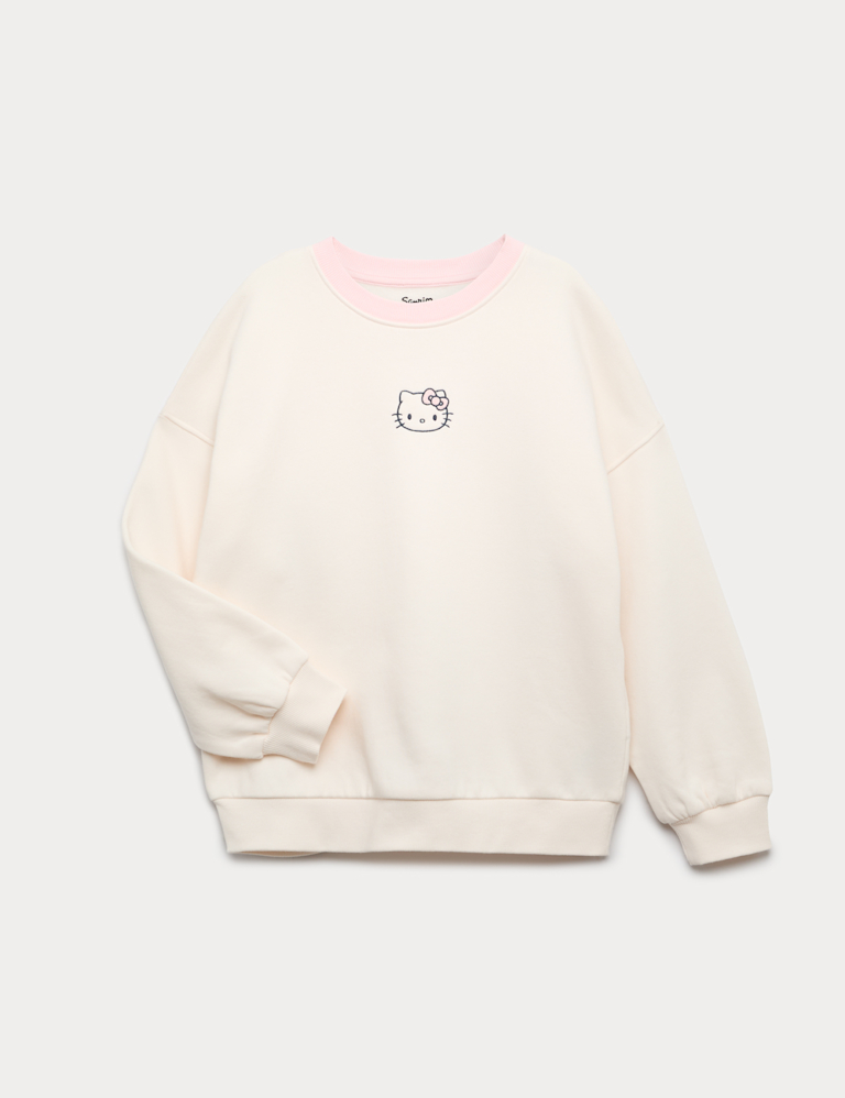 Pure Cotton Hello Kitty™ Sweatshirt (2-16 Yrs)