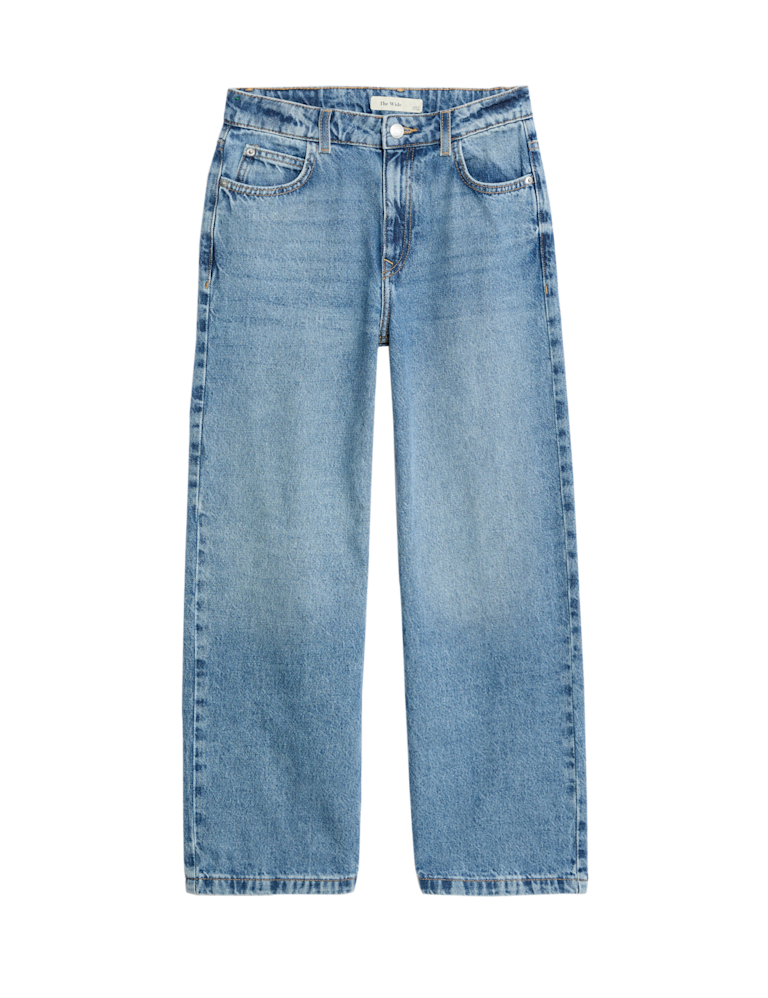 Denim Wide Leg Jeans (6-16 Yrs)