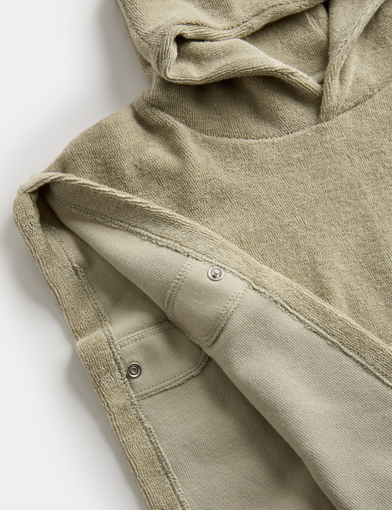 Pure Cotton Frog Poncho (0-3 Yrs)