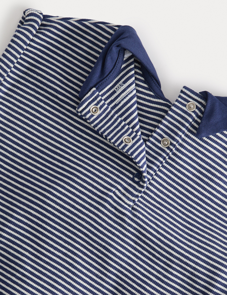 2 Piece Striped Top and Culottes Outfit (0-3 Yrs)