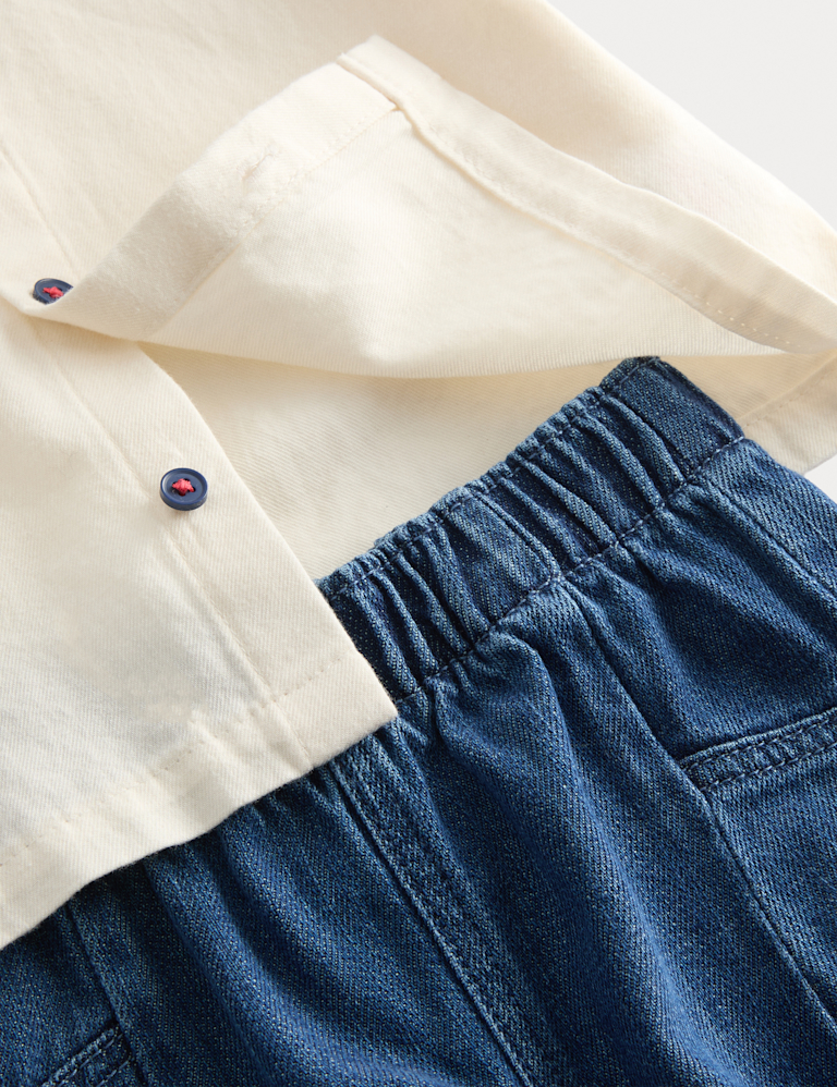 2 Piece Sailor Shirt Outfit (0-3 Yrs)