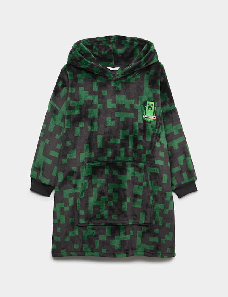 Minecraft™ Fleece Shimmer Oversized Hoodie (7-16 Yrs) Minecraft™ Fleece Shimmer Oversized Hoodie (7-16 Yrs)