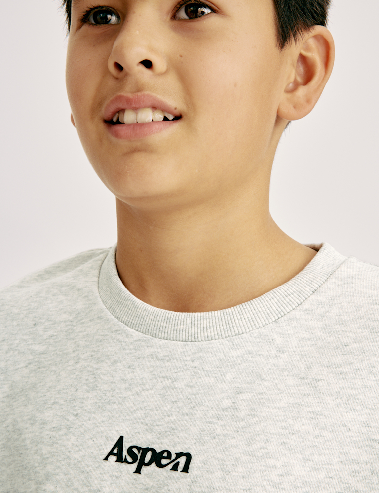 Cotton Rich Graphic Sweatshirt (6-16 Yrs)