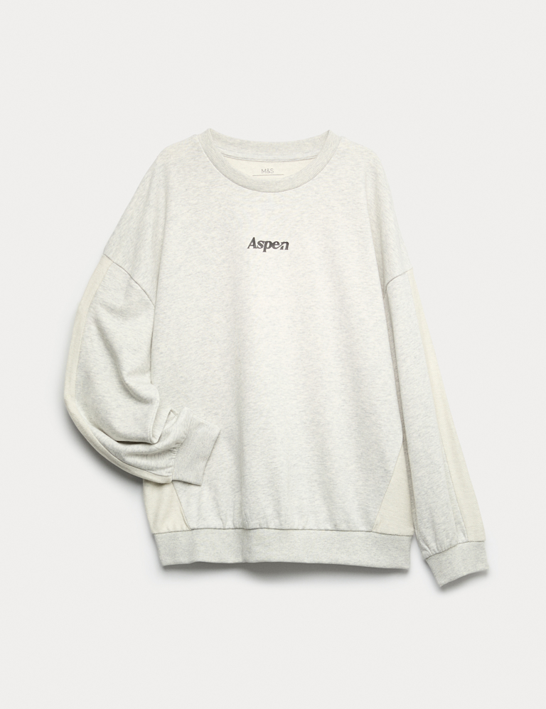 Cotton Rich Graphic Sweatshirt (6-16 Yrs)
