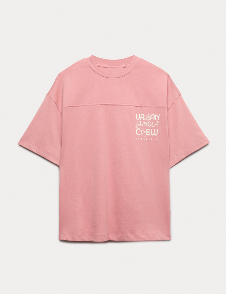 Pure Cotton Back Logo T-Shirt (6-16 Yrs)