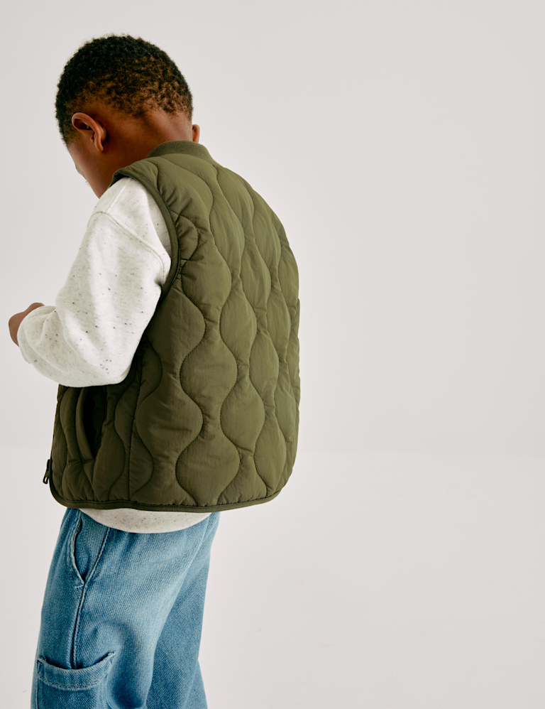 Quilted Lightweight Gilet (2-8 Yrs)