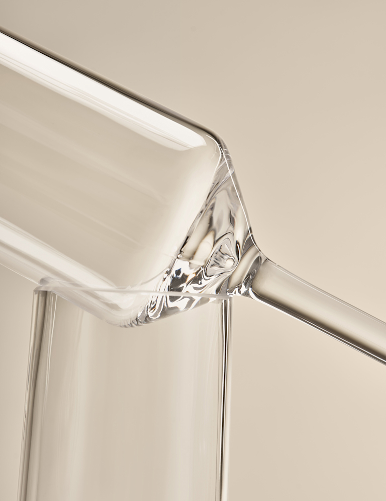 Set of 4 Angular Picnic Champagne Flutes