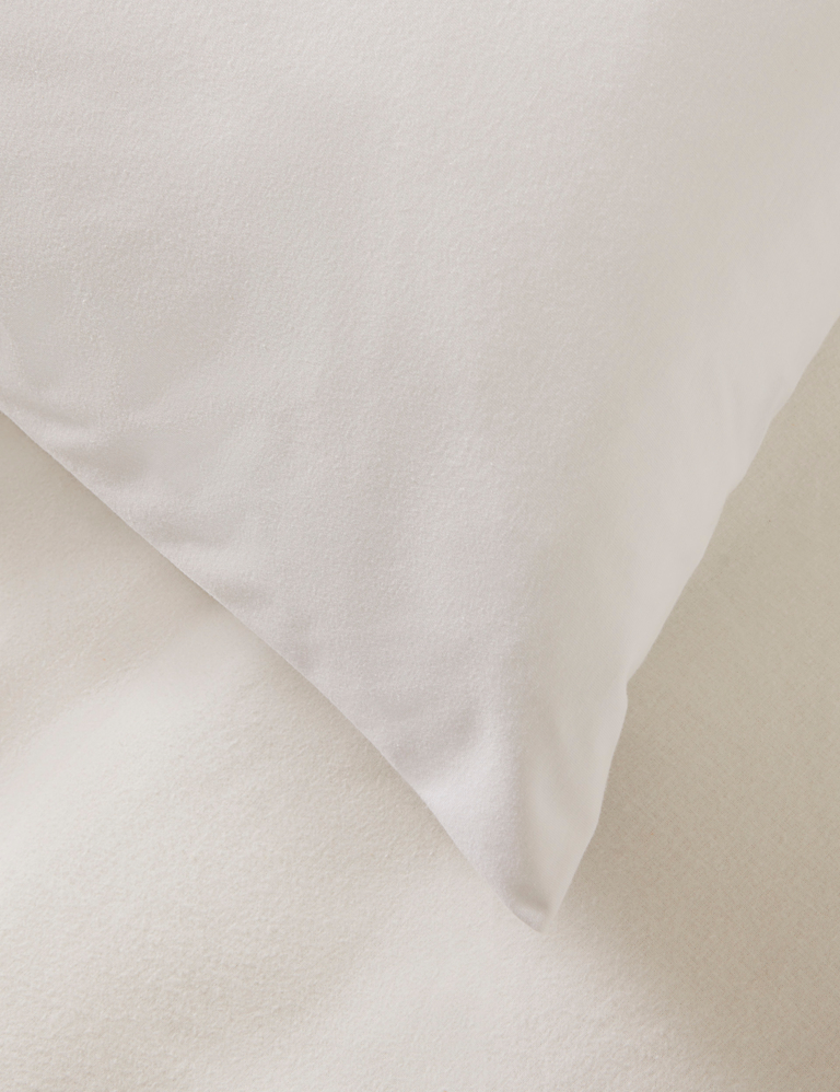 2pk Pure Cotton Jersey Waterproof Pillow Protectors