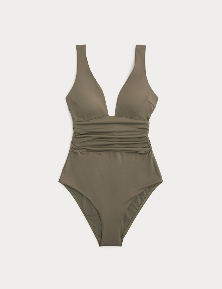 Tummy Control Deep Plunge Swimsuit