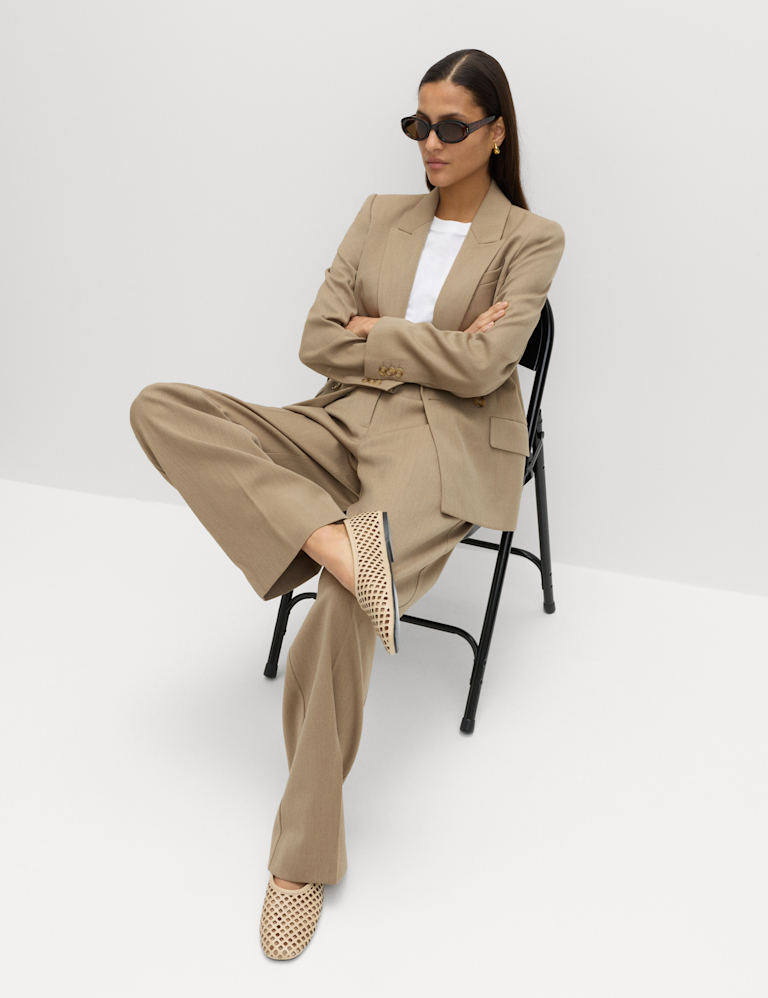 Relaxed Straight Leg Trousers Relaxed Straight Leg Trousers