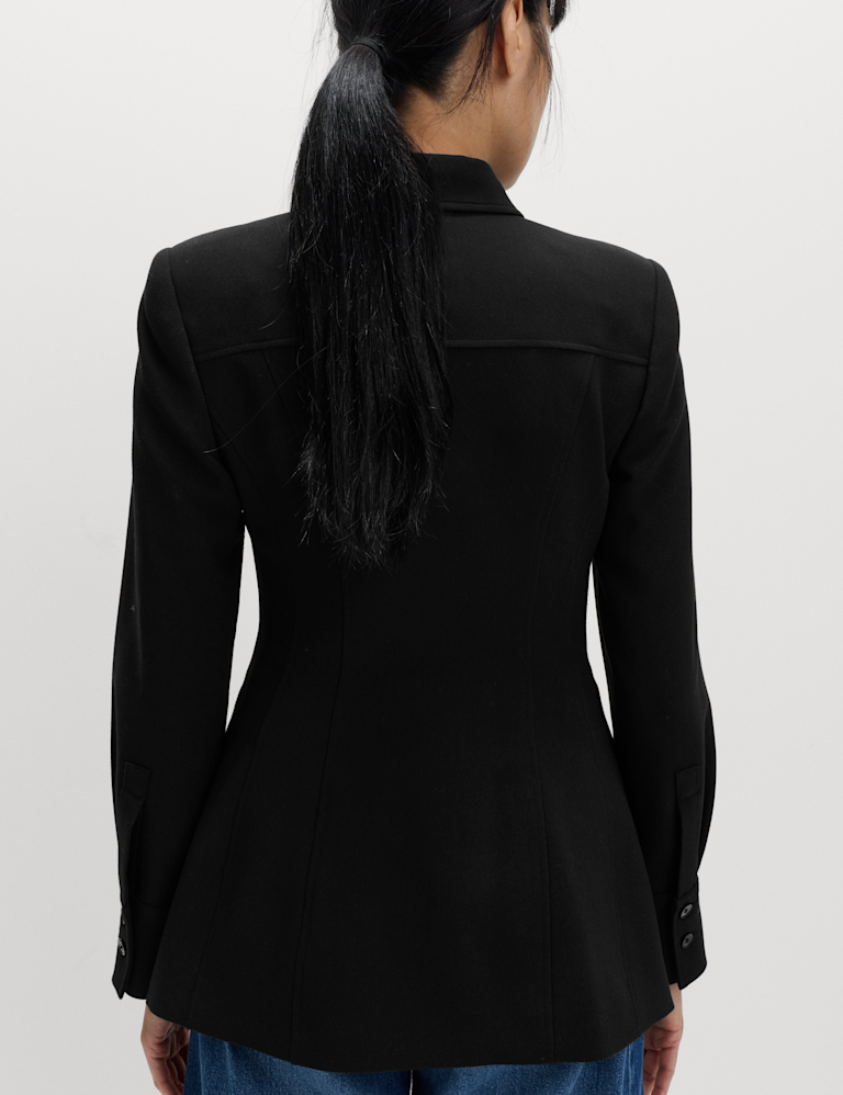 Tailored Cinched Waist Jacket