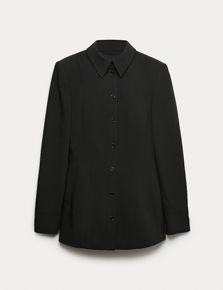Tailored Cinched Waist Jacket