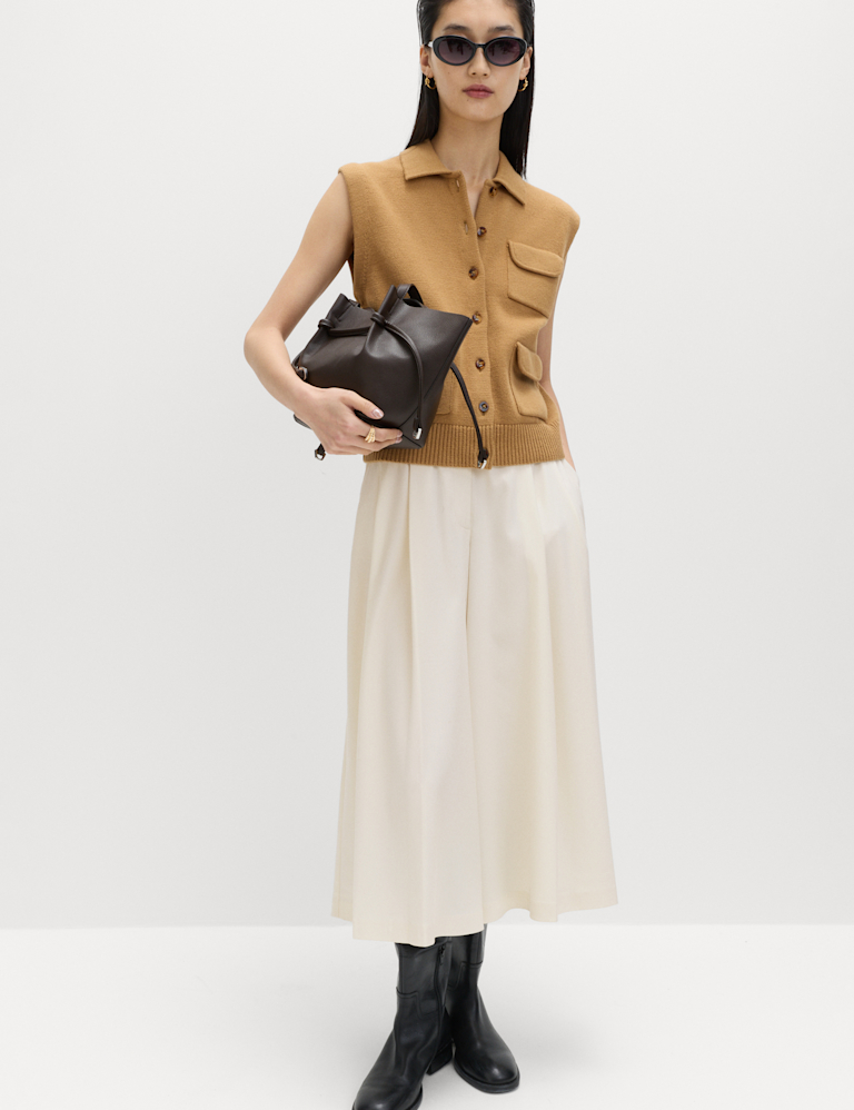 Pleat Front Culottes