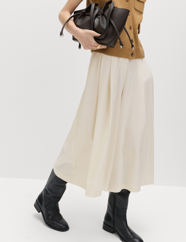 Pleat Front Culottes