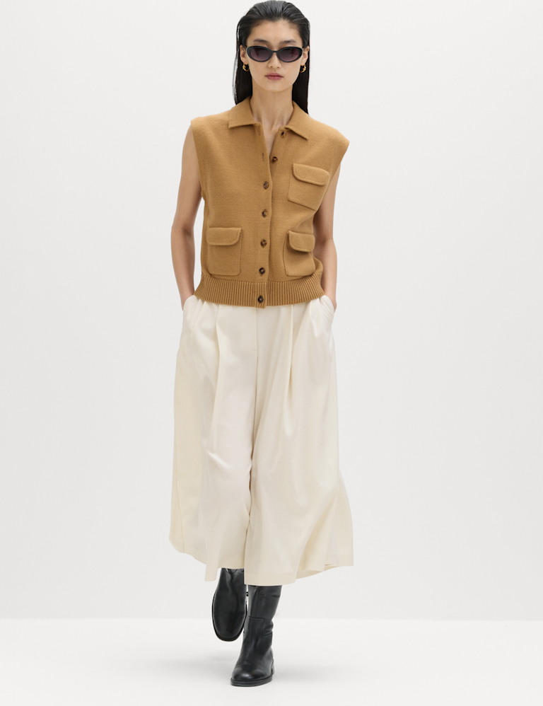 Pleat Front Culottes
