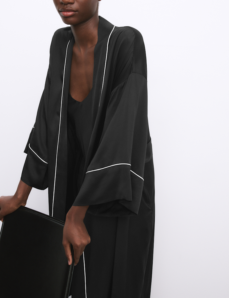 Satin Long Wrap