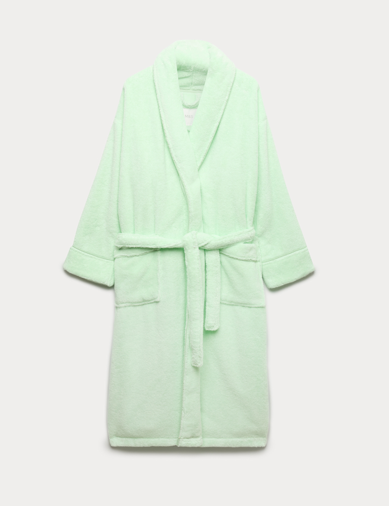 Pure Cotton Towelling Dressing Gown