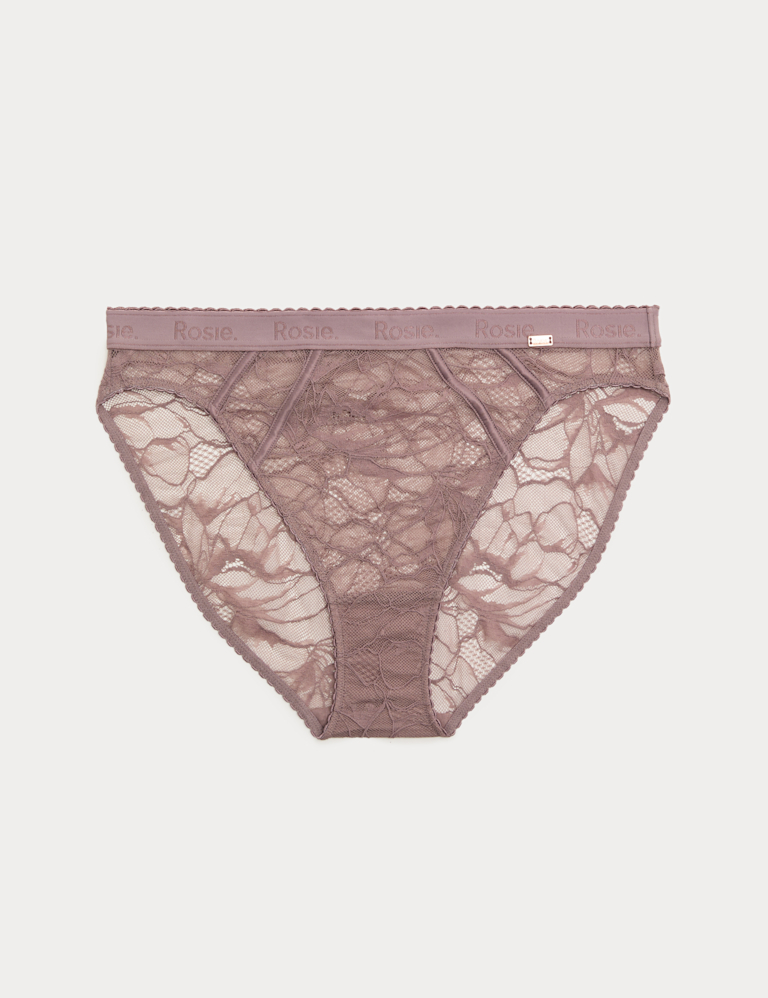 Lacewear High Waisted High Leg Knickers