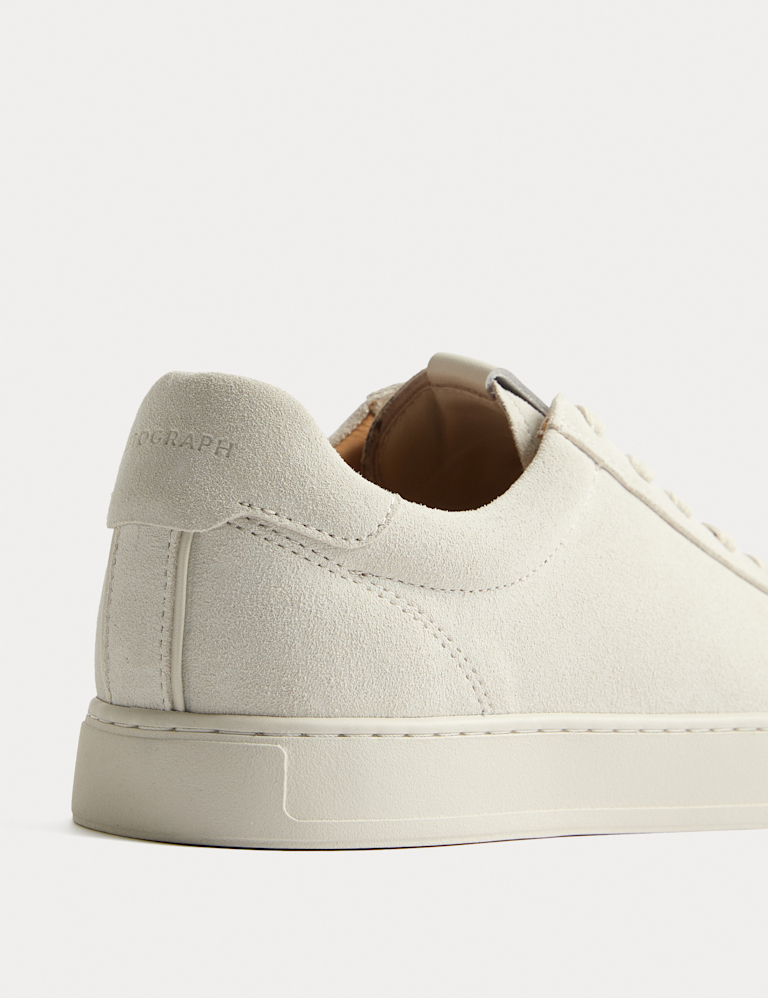 Suede Lace up Trainers
