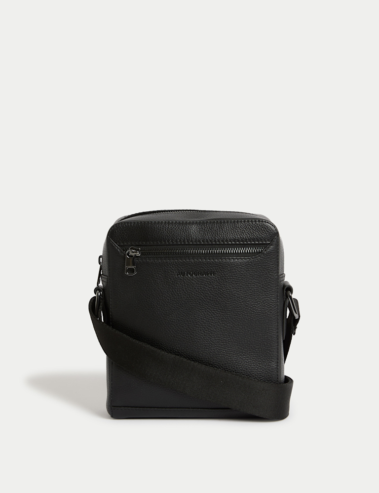 Leather Pebble Grain Cross Body Bag