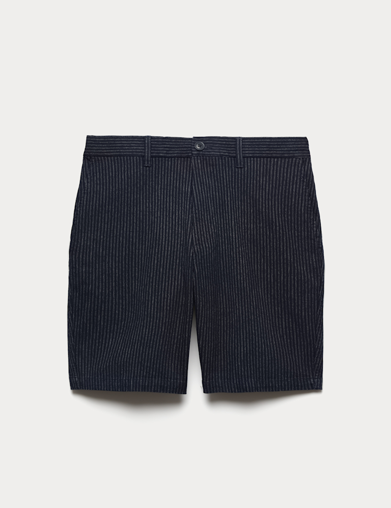 Half-Elasticated Waist Chino Shorts