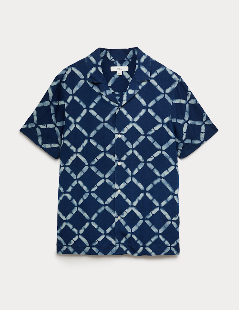 Regular Fit Pure Cotton Short Sleeve Shirt
