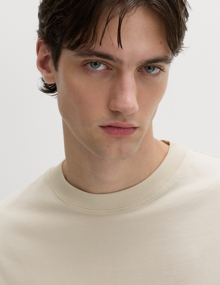 Pure Cotton Oversized Midweight T-Shirt