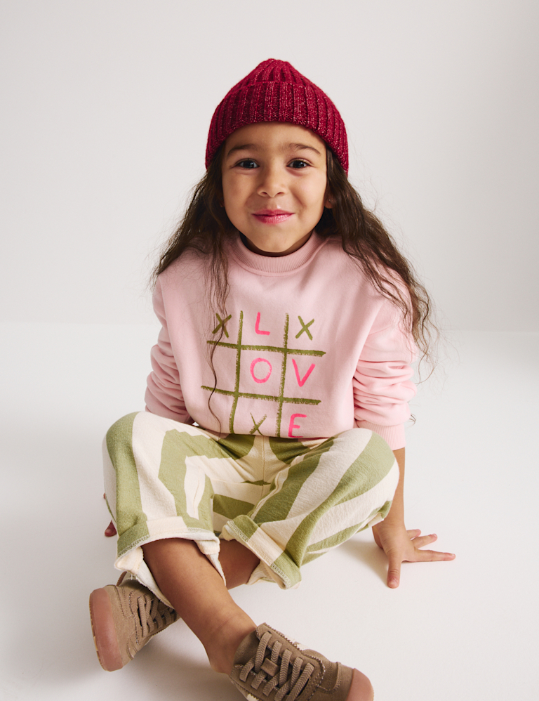 2 Piece Cotton Rich Striped Top & Trousers Outfit (1-8 Yrs)