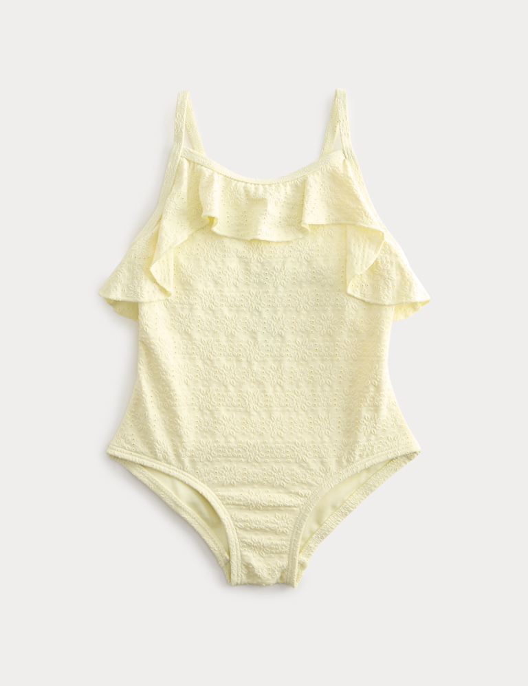 Frill Broderie Swimsuit (2-8 Yrs) Frill Broderie Swimsuit (2-8 Yrs)