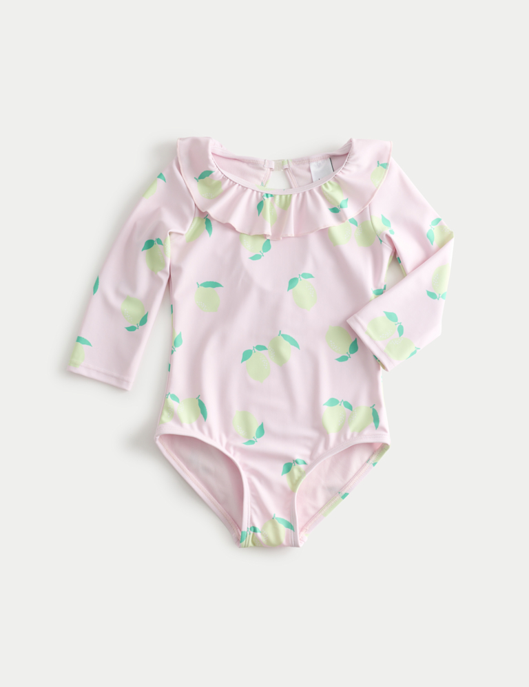 Lemon Long Sleeve Swimsuit (2-8 Yrs) Lemon Long Sleeve Swimsuit (2-8 Yrs)