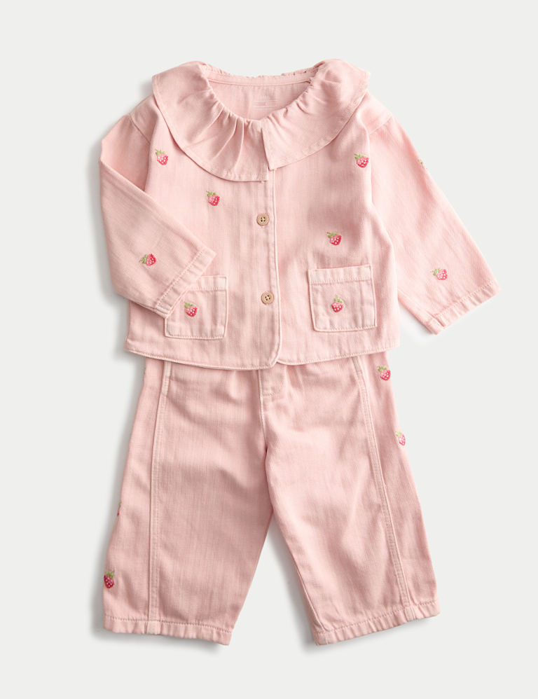 2 Piece Patterned Top & Bottom Outfit (0-6 Yrs)